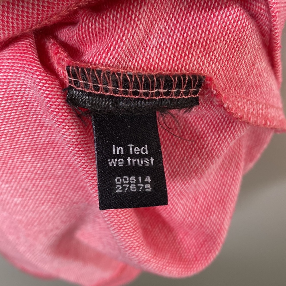 Ted Baker Heathered Red Polo Shirt - Picture 6 of 10